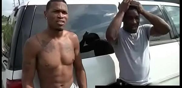  Blacks Thugs Breaking Down Hard Sissy White Boyz 05